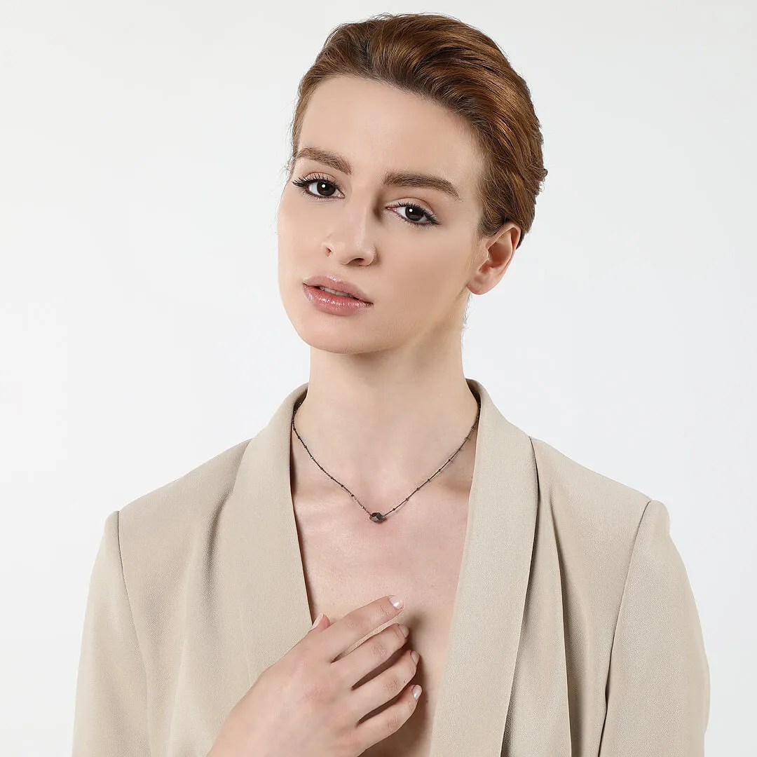 The Desire - necklace - sterling silver 925 - dark rhodium