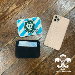 Tulane Beaded Card Holder