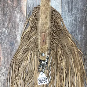 Western Mini Leather Fringe Strap 36" #24930